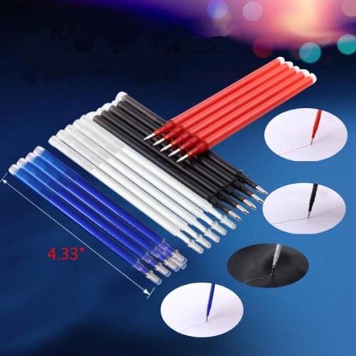 Sewing Tools12Pcs/lot Water Soluble Shoe/Leather Ironing Cloth Heating Line Mark Pen DIY Sewing High Temperature Disappeared Pen