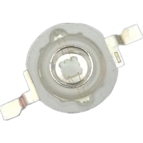 50pcs 3W LED UV Chip High power Light bead 420nm 430nm 440nm Silicone Lens High temperature resistance Chip Free shipping