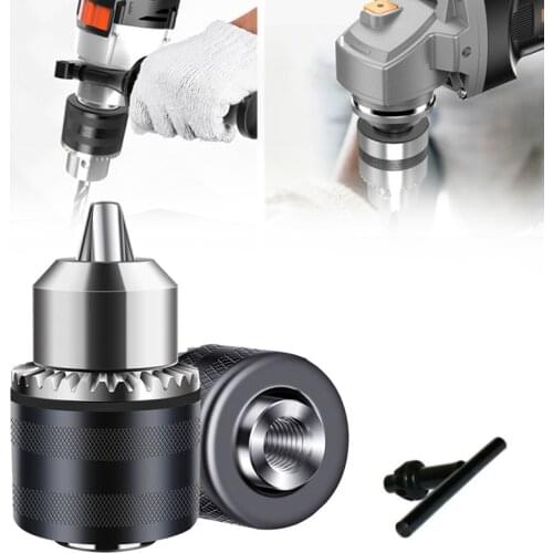 Angle Grinder Electric Drill Conversion Collet 10mm Chuck Holder M10 Thread Conversion Head Woodworking Tool Accessories