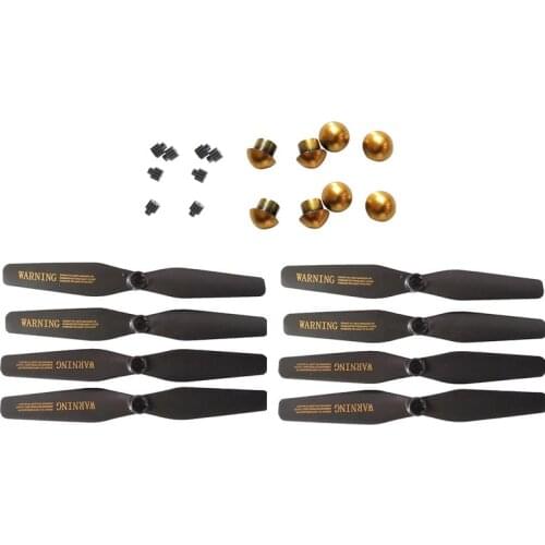 VISUO XS812 xs809s RC Drone 2set motor engine gears +2set propellers cap +2set blades RC Quadcopter Spare Parts