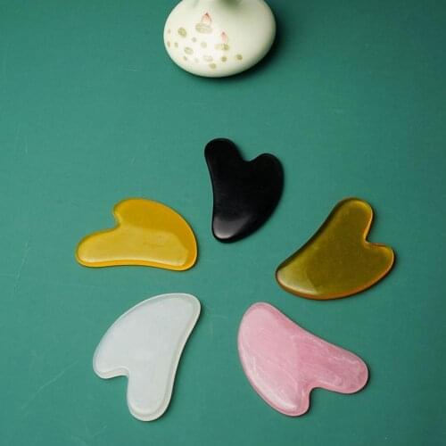 2pcs/Set Massage Roller Board Double Heads Resin Slimming Face Skin Thin Beauty Relaxation Lift Lift Body Neck L2P1