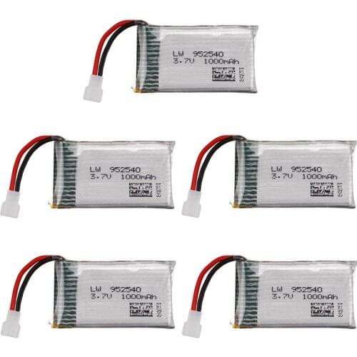 Upgraded 3.7V 1000mAh 25C Lipo Battery for Syma X5 X5C X5SC X5SW TK M68 MJX X705C SG600 RC Quadcopter Drone Spare Part 1-10pcs