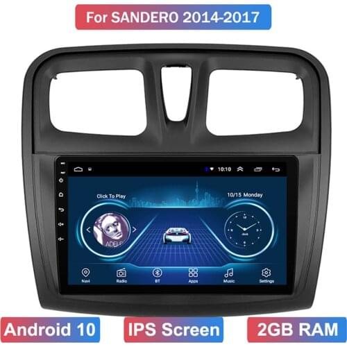 SPRO Plus For Renault Logan 2 2012-2019 Sandero 2 2014-2019 Car Radio Multimedia Video Player Navigation GPS Android 10 No 2din