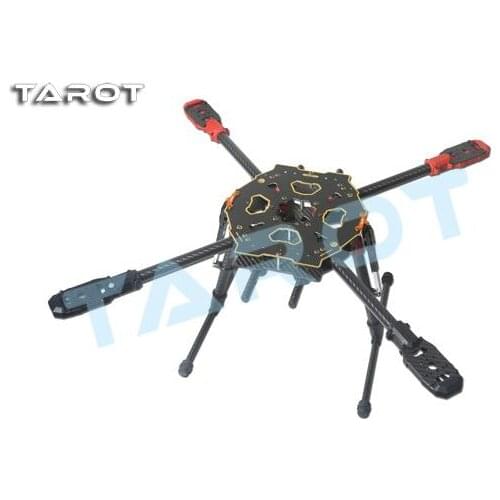 Tarot 650 Four axis Aerial vehicle Framework Electric folding the landing gear Quadcopter FPV Kit TL65S01