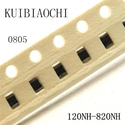 50pcs/lot 0805 SMD Inductor 120nH 150nH 180nH 220nH 270nH 330nH 390nH 470nH 560nH 680nH 820nH
