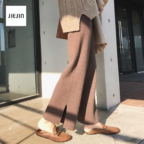 Женские трикотажные брюки JIEJIN China At AliExpress