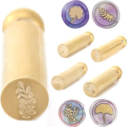 Metal Wax Seal Stamp Fire Painting DIY Scrapbooking Envelope Wedding Invitaion Decoration12/15/25mm