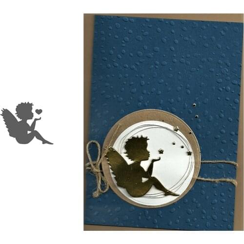 Metal cutting dies Angel With Heart cut die mold new 2019 Scrapbook cards making paper craft knife mould blade punch