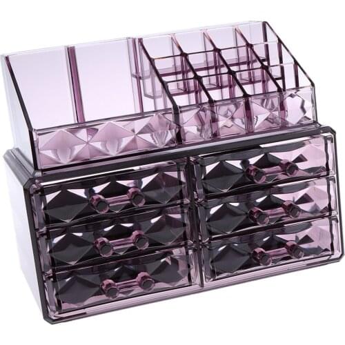 Makeup Brush Cosmetic Lipstick Storage Display Stand Rack Organizer