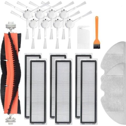 For Dreame D9 Robot Vacuum Cleaner Main Brush Side Brush HEPA Mop Cloth Replacement Accessories Parts