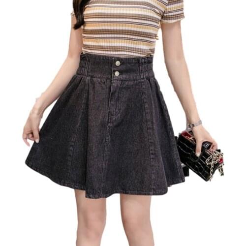 ZG1827 2021 summer new style women fashion show thin female High waist A word shorts pleated skirt cheap wholesale