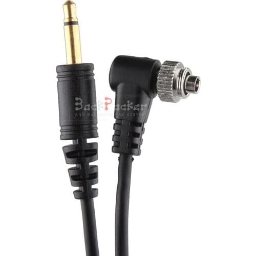 10 Pieces DSLR Camera Accessories PC 3.5mm Flash Sync Cable Cord with Screw Lock to Male Flash Sync PC-3.5mm For Canon Nikon