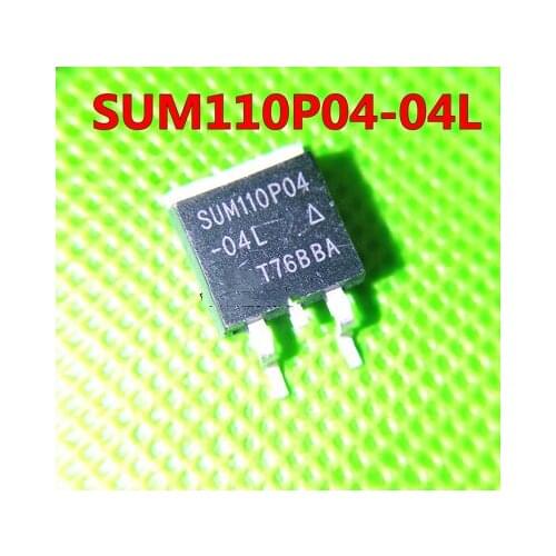 10PCS SUM110P04-04L TO263 SUM110P04 TO-263