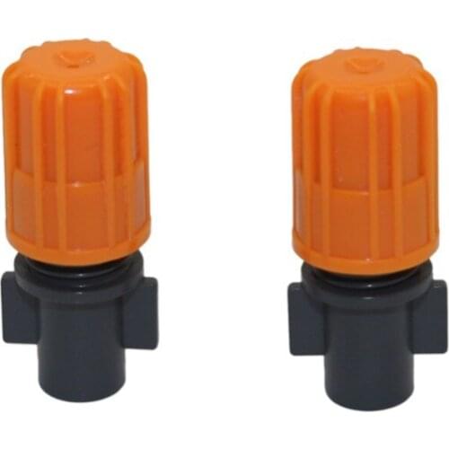 6mm Interface Inner Diameter Misting Cooling Nozzles 360 Degree Fog Atomization Watering Sprinklers Irrigation Supplies 500 Pcs