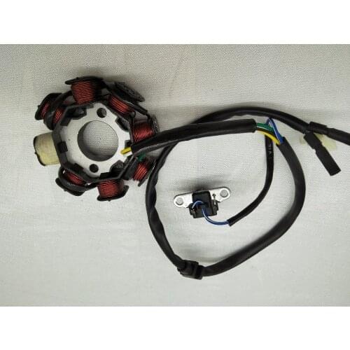A26 Motorcycle Magneto Generator Alternator Engine Stator Charging Coil Parts For GY6-900 8 Coil Magneto Stator ATV Stator Coil