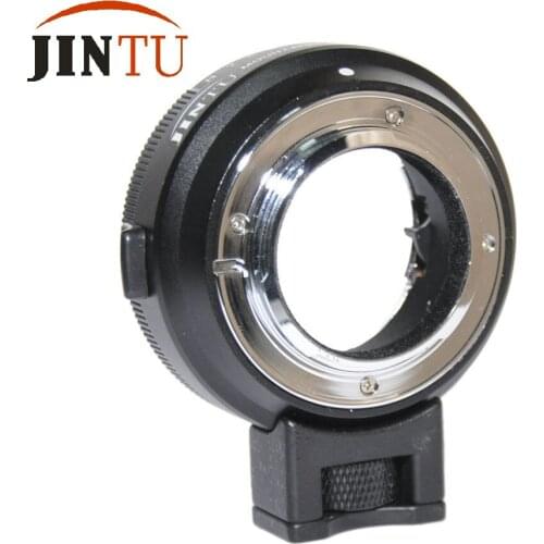 JINTU Metal 8-Stop Lens Adapter aperture Control NF-M4/3 for Nikon AI/F/G/D Lens to Micro 4/3 GH4 GH3 GH5 X-T10 X-E3 X-PRO2 X-E2