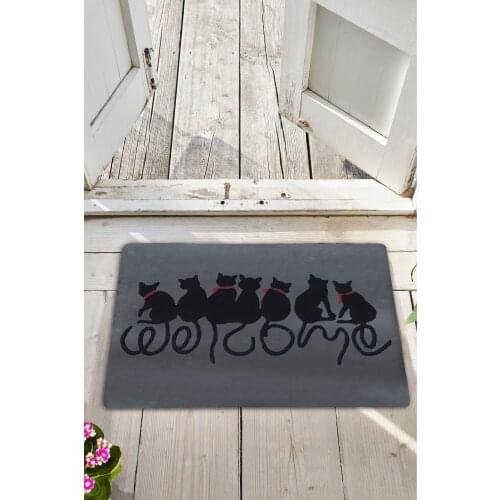 England London Polo Club 45x70cm ELPC-5387 Carpet Home PVC Loop Floor Entrance Mats Bedroom Bathroom Non-slip Door Mats