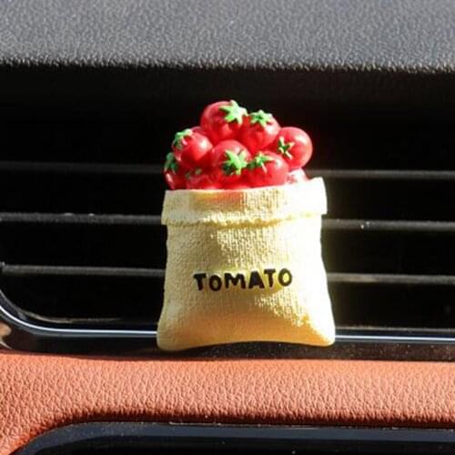 Car air conditioning outlet perfume clip creative cactus aroma clip car interior supplies high quality resin material