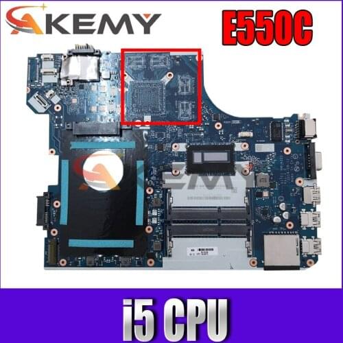 Free shipping) AITE1 NM-A221 Mainboard For Lenovo Thinkpad E550C E550 Laptop Notebook motherboard With i5 CPU 100% Fully Tested