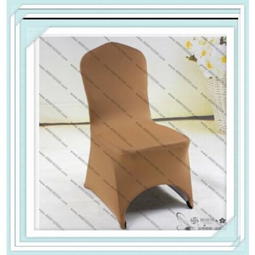 FREE POSTAGE COFFE COLOR SPANDEX CHAIR COVER LYRCA COVERS FOR BANQUET WEDDING RECEPTION PARTY
