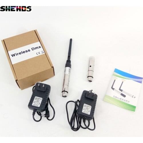 DMX512 Wireless DJ Disco Light DMX Laser Light 300m Controller Receiver or Transmitter 2.4G for LED stage light LED light