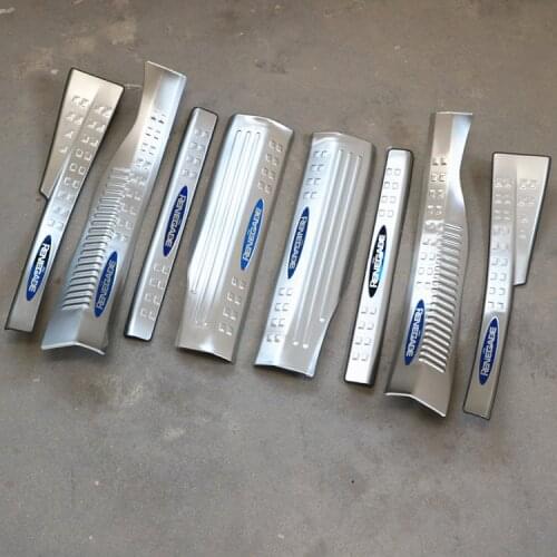 For Jeep Renegade 2016-2019 stainless steel threshold guard plate trunk threshold guard plate anti-scratch car accessories