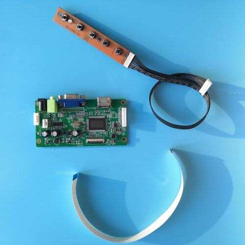 For NT140WHM-N34/N42 monitor 30Pin LCD EDP 14" SCREEN display 1366×768 KIT VGA DIY Controller board DRIVER