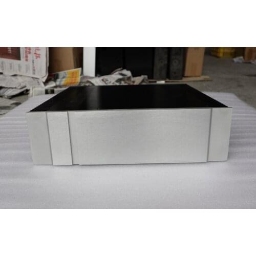 GZLOZONE Full Aluminum Enclosure Class A Power Amplifier Chassis 430*200*411mm L10-17