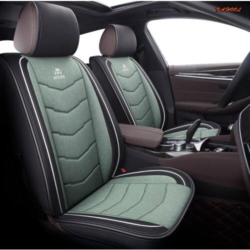 KAHOOL flax car seat cover for skoda octavia superb octavia fabia rapid super yeti full seat four seat car seat covers