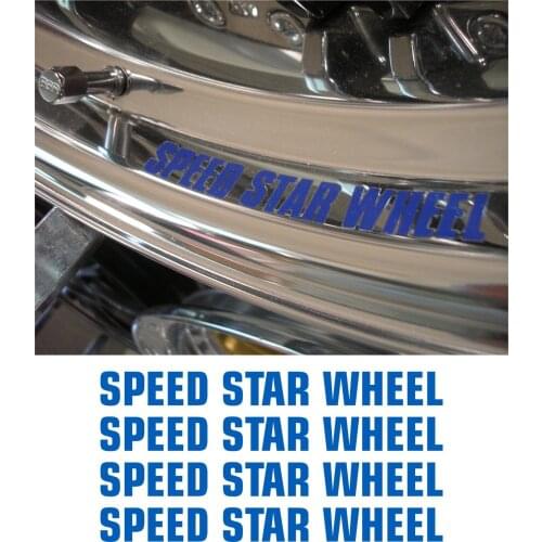 For x8 SSR SPEED STAR Wheel rim decals stickers jdm ,drift, RWB,various colours