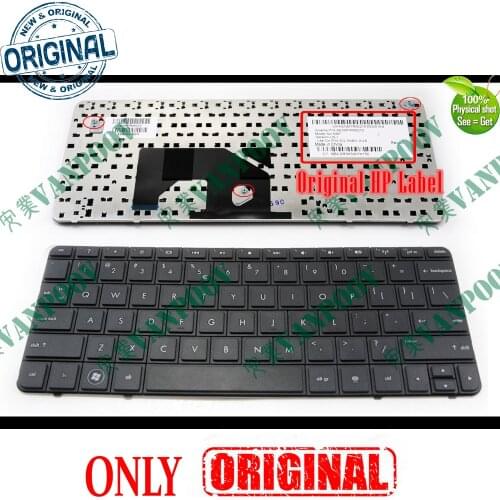 New US Notebook Laptop keyboard for HP Mini 210 1049 1097 HSTNN-Q46C 1022 1055 1053VU Black - 594706-B31 594706-001 NM6 NM7