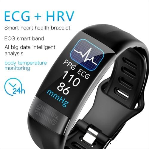 Newest Smart Bracelet Sport Smart Watch Smartwatch ECG Bluetooth Wristband Heart Rate Monitor Call Message Reminder Smart Band