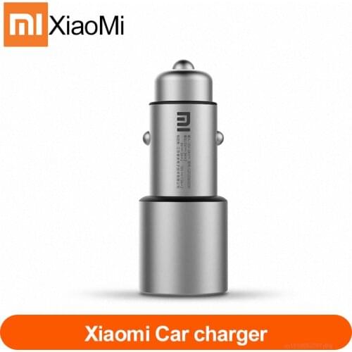 New Xiaomi mi Car Charger QC 3.0 Dual USB Quick Charge 5V/3A 9V/2A Mi Car-Charger For Android iOS For iPhone Mobile Phone