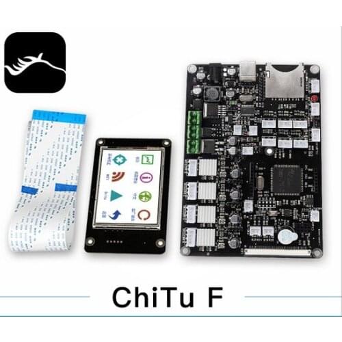 3D printer control board motherboard DIY red 2.8 Inch Touch Screen single head resistance of 32 main control board
