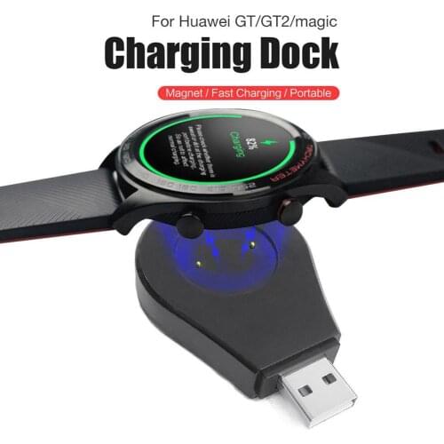 For Huawei Watch GT / GT2 Portable USB Cable Charging Dock Stand Power Magnetic Watch Charger for Honor GT 2 Watch Accessories