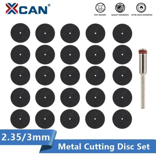 XCAN Metal Cutting Disc 2.35/3.0mm Mandrel Rotary Cut Off Saw Mini Circular Saw Blade