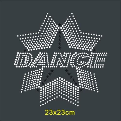 SINUAN Iron On Transfers Custom Crystal Thermal Stickers Rhinestone Patches Stripes For Clothes Diy Rhinestone Applique