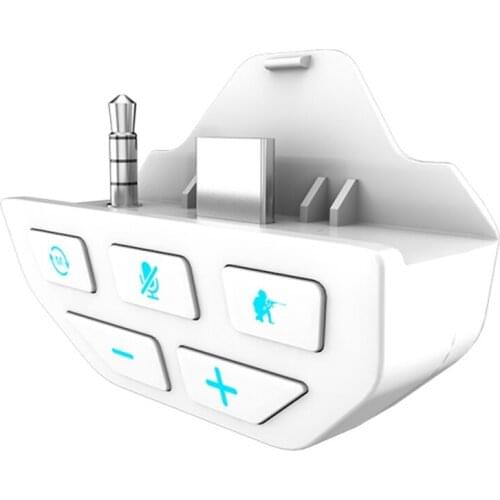 Controller Handle Sound Enhancer Stereo Headset Adapter Headphone Converter for -Xbox One Wireless Gamepad