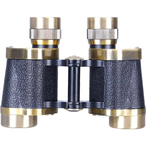 HD 8x30 Brass Ranging Shockproof Professional Monocular Power Binocular Zoom Nitrogen Waterproof Telescope for Hunting Camping
