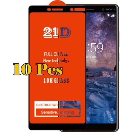 10pcs 21D Tempered Glass Full Glue Coverage Film Guard Screen Protector For Samsung Galaxy M02 M02S M12 M22 M32 5G M42 NFC M62