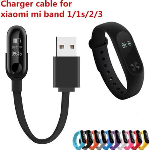 For Xiaomi Mi Band 1 2 3 s 4 5 Charger Cord Replacement USB Charging Cable Adapter 20 50cm 1m