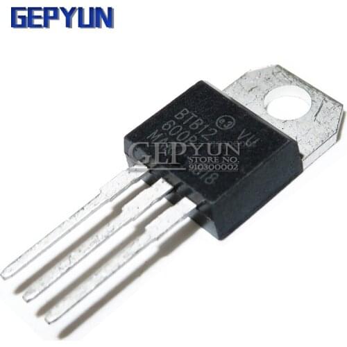 10PCS BTA12-600B TBTA12-600 O-220 TO220 BTA12 Gepyun