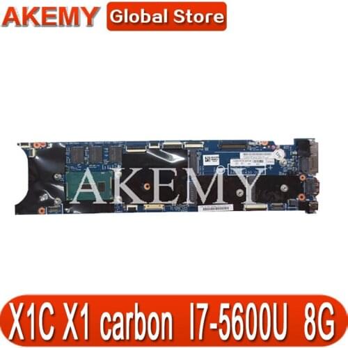 13268-1 448.01430.0011 Board original For ThinkPad X1C X1 carbon 2015 I7-5600U/5500U RMA 8G 00HT361 Laptop motherboard
