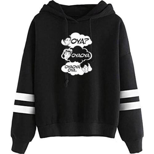 2021 Popular Oya Oya Oya Haikyuu Fashion hoodies Anime Kuroo Bokuto Shoyo Volleyball Hip Hop Men Women Sweatshirt Oversized
