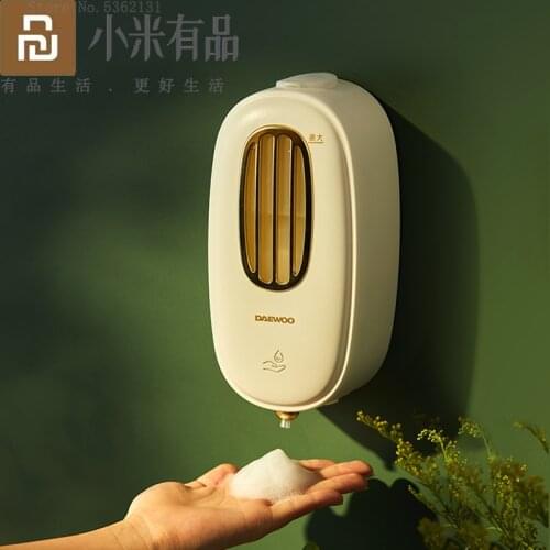 DAEWOO Automatic Liquid Soap Dispenser Smart Induction Foaming Hand Washing Device Wall-mounted Electric Hand Washer For Kitchen