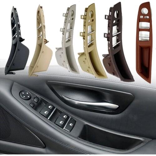RHD1PCS Car Inner Window Lift Switch Armrest Panel Door Handle Trim Right Hand Drive Car Accessories For BMW 5 Series F10 F18