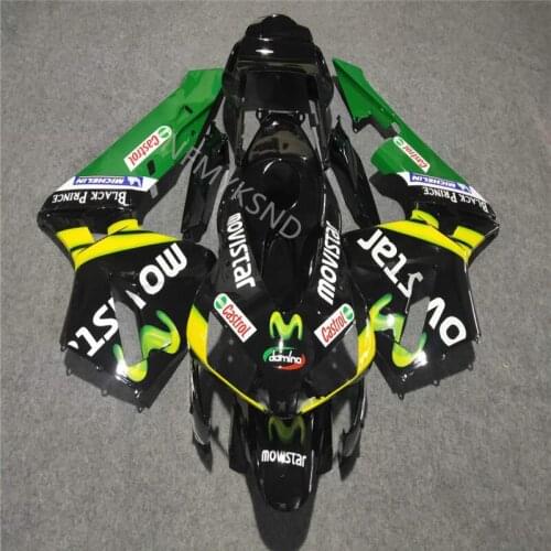 Black green yellow Motorcycle Fairing fit For Honda CBR 600 RR 2003 2004 CBR 600 RR 03 04 Bodywork Injection Plastics Fairing