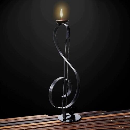 Left Key Decorative Candle Holder Metal Wrought Iron Candlestick Candle Holder Crystal Candle Holder 3 Arms Centerpiece Wedding Buffet Table Decorations Candle Holder