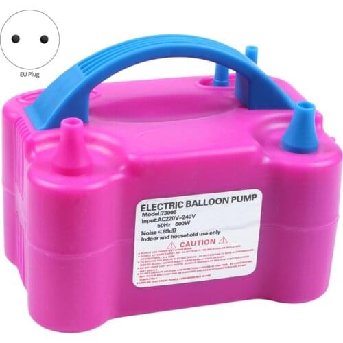 Electric Air Balloon Pump Portable Electric Balloon Inflator Blower For Party Decoration