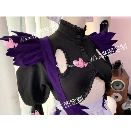 [Customized] Anime FGO Fate/Grand Order Alter Maid Dress/Outfit Jeanne d'Arc Cosplay Costume Women Halloween Free Shipping 2019